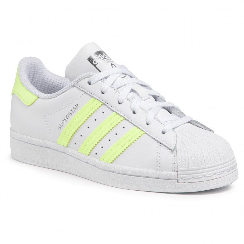 Giày Adidas Superstar W 'Ftwwht Hireye Msilve' FX6090 - Ảnh 2