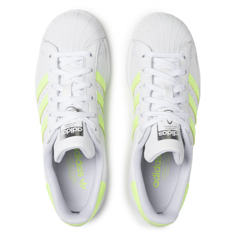 Giày Adidas Superstar W 'Ftwwht Hireye Msilve' FX6090 - Ảnh 5