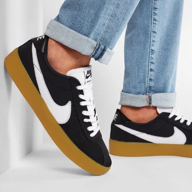 Giày Nike SB Bruin React Black White Gum CJ1661-002 - Ảnh 5