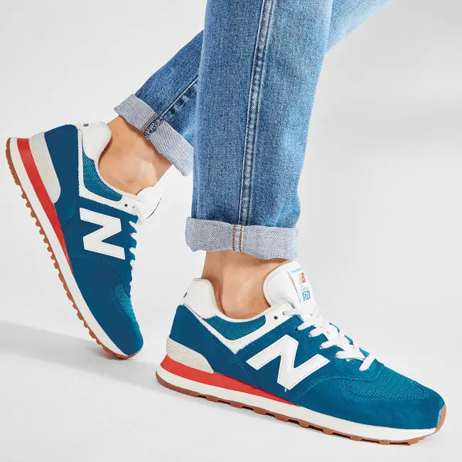 Giày New Balance 574 Rugged 'Natural Indigo Teal' ML574DHL - Ảnh 3