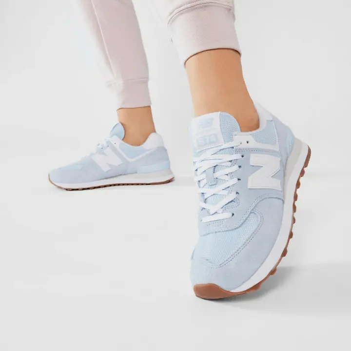 Alternative view of Giày New Balance Wmns 574 UV Glow WL574PE2