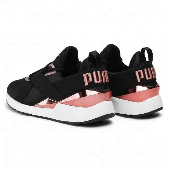 Giày Puma Wmns Muse X3 'Black Metallic Pink' 375131-01 - Ảnh 6
