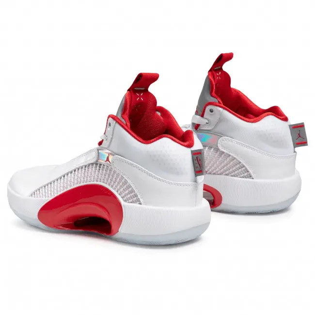 Giày Nike Air Jordan 35 GS 'White Fire Red' CQ9433-100 - Ảnh 6