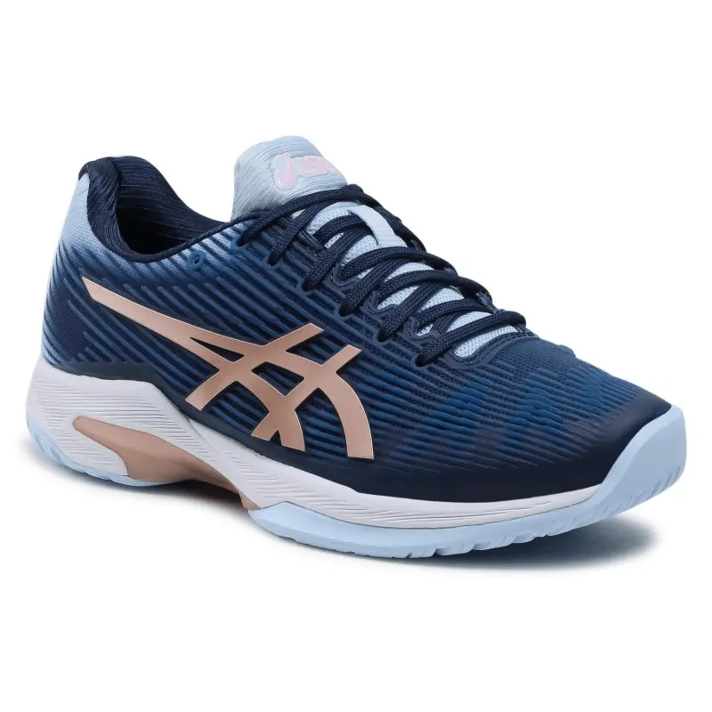 Alternative view of Giày Tennis Asics Wmns Solution Speed 'Peacoat Rose Gold' 1042A002-413