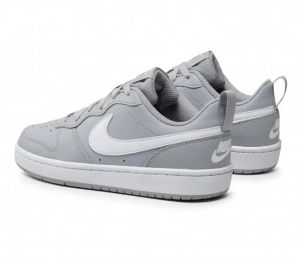 Giày Nike Court Borough Low 2 Grey (GS) BQ5448-008 - Ảnh 3
