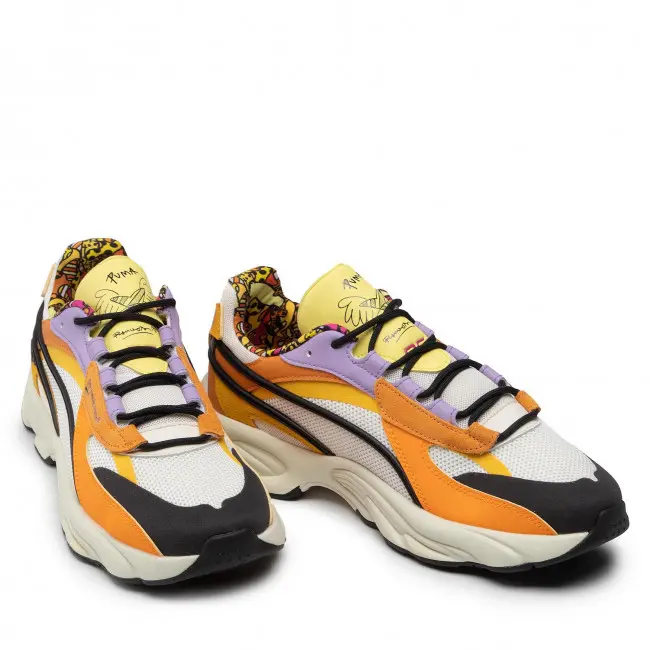 Giày Puma x Romero Britto RS-Connect 'Yellow' 382168-01 - Ảnh 4