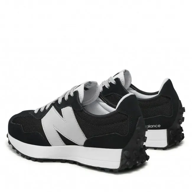 Alternative view of Giày New Balance 327 'Black Metallic Silver' MS327MM1
