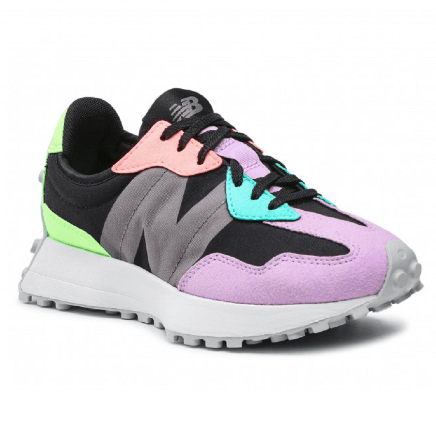 Giày New Balance 327 'Black Dark Violet' WS327PB - Ảnh 4