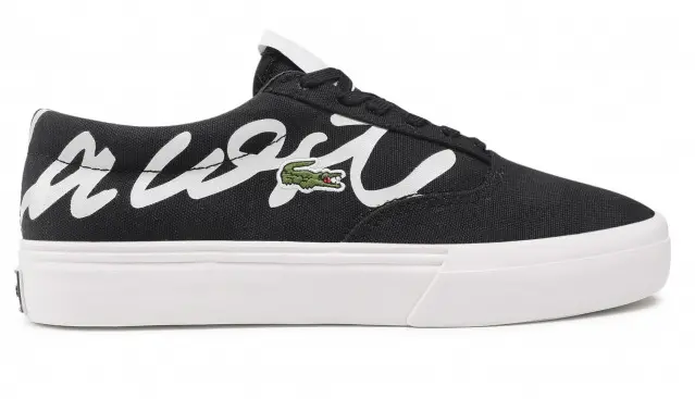 Giày Lacoste Jump Serve Lace 0721 'Black' 7-42CMA0040454