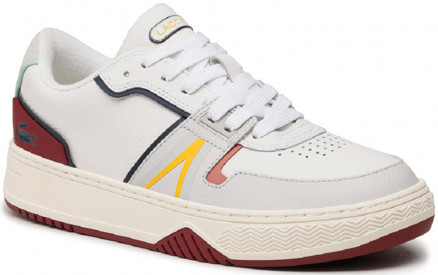 Giày Lacoste L001 0321 'White Red Plum' 7-42SMA00922G1 - Ảnh 2