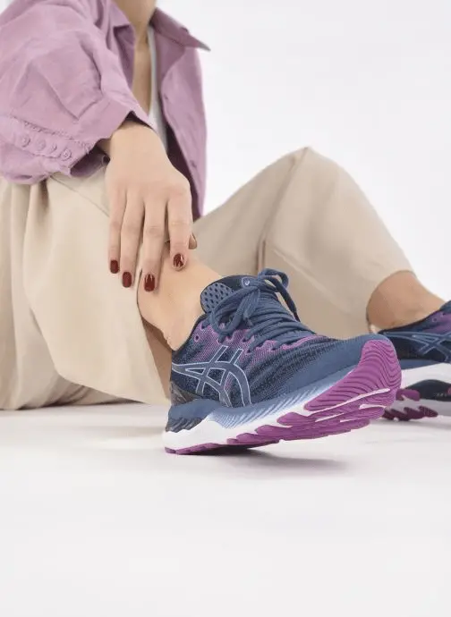 Giày Asics Wmns Gel Nimbus 23 'Digital Aqua Plum' 1012A885-402 - Ảnh 9
