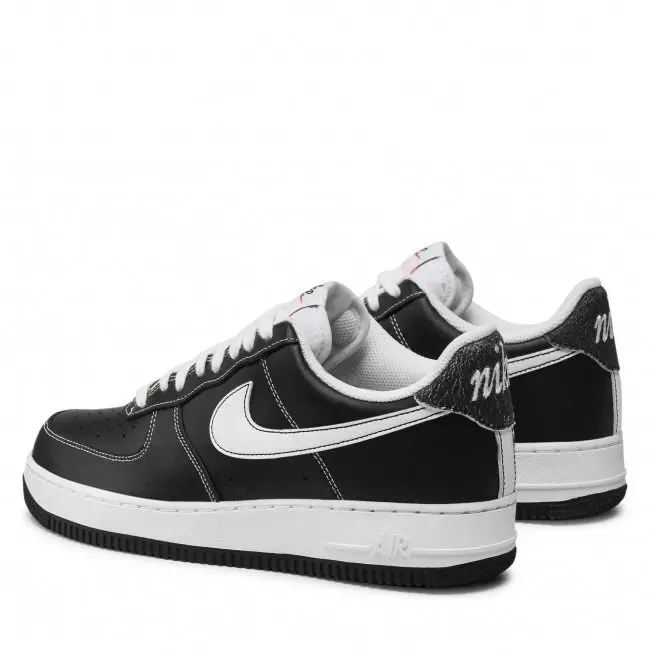 Alternative view of Giày Air Force 1 '07 Black White Black Sail DA8478-001