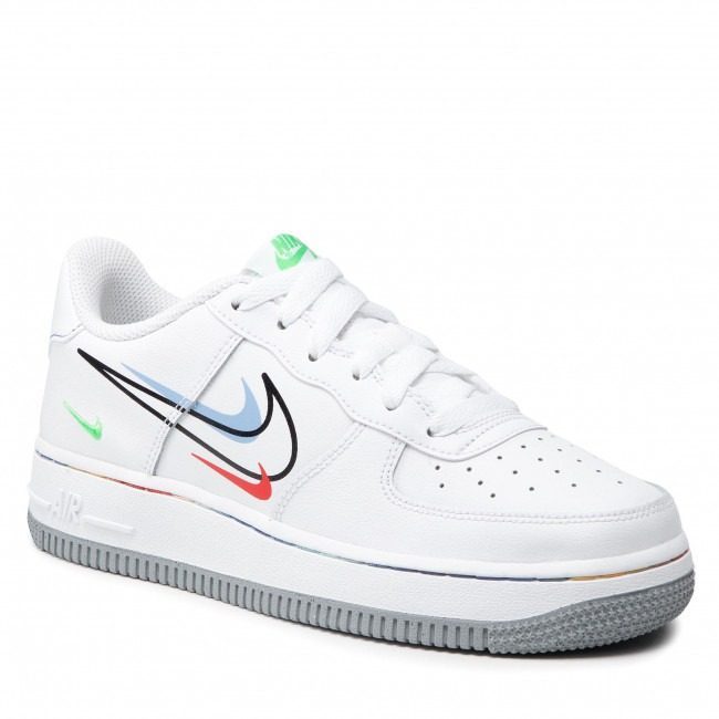 Giày Nike Air Force 1 Low GS 'Multi Swoosh' DM9473-100 - Ảnh 2
