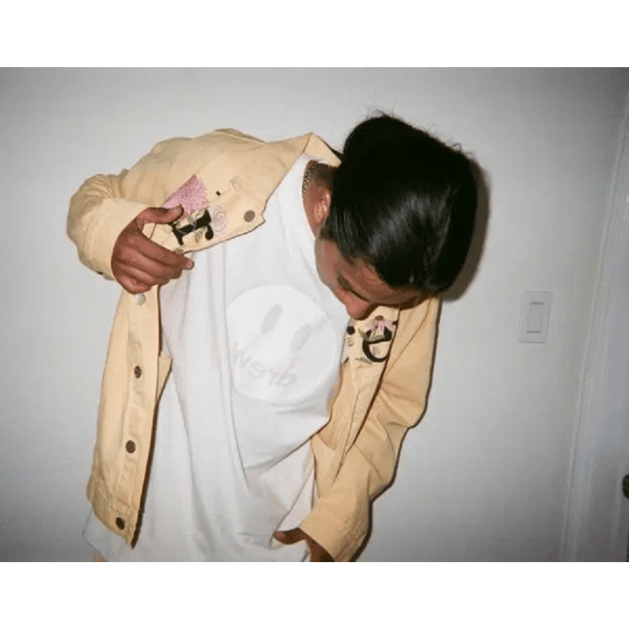 Áo Drew House Trucker Jacket Tangerine Floral - Ảnh 4