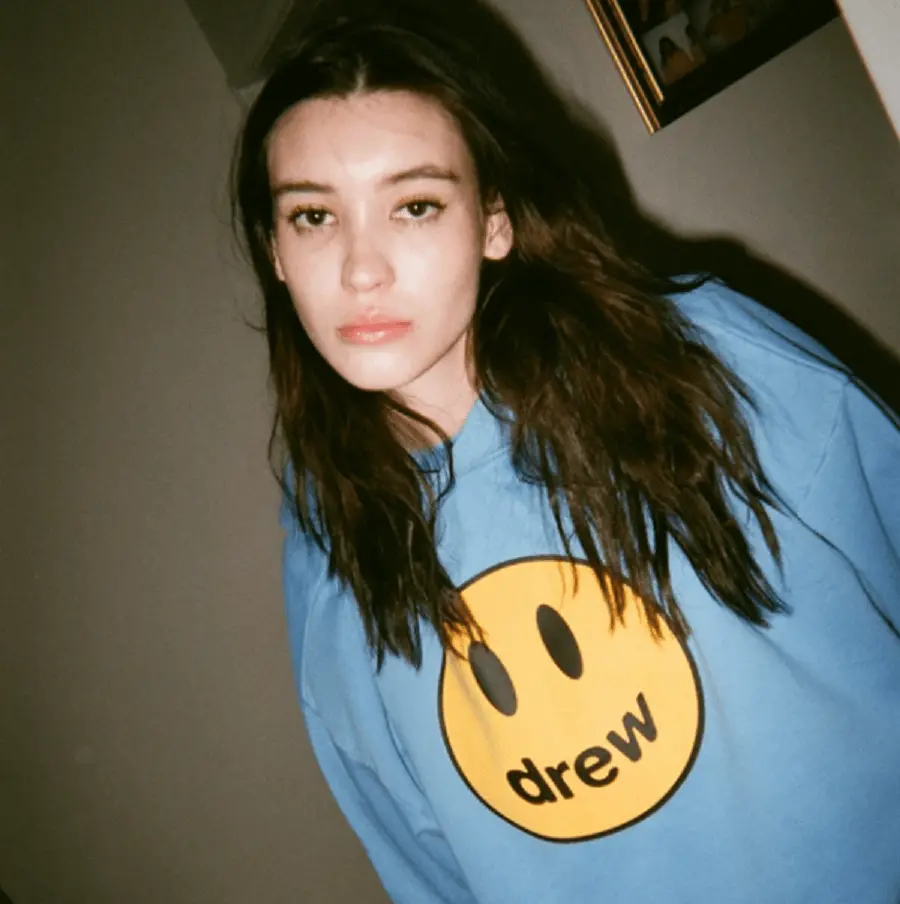Alternative view of Áo Drew House Mascot Hoodie Sky Blue