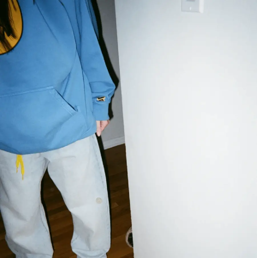 Áo Drew House Mascot Hoodie Sky Blue - Ảnh 6