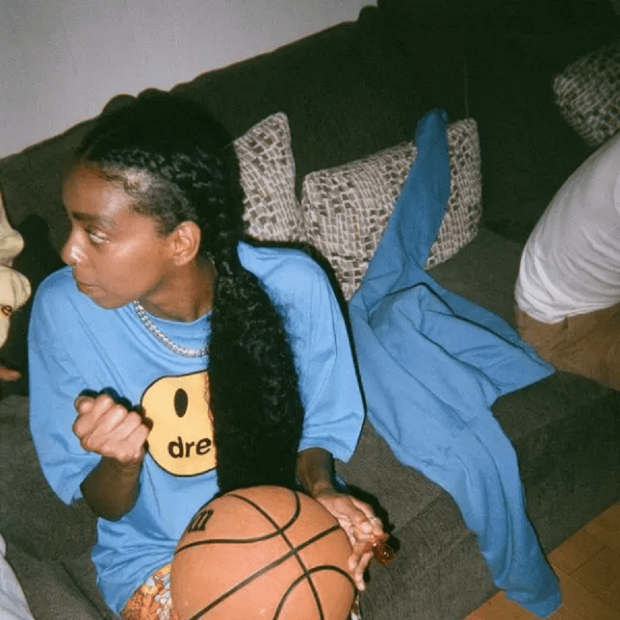 Áo Drew House Mascot SS Tee Sky Blue - Ảnh 4