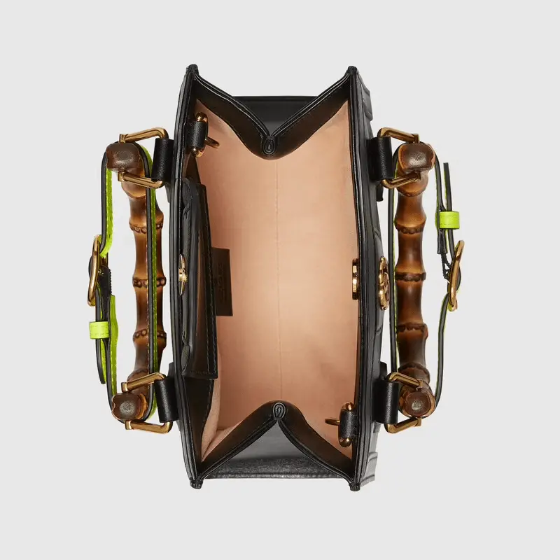 Alternative view of Túi Gucci Diana Mini Tote Black Leather ‎655661-17QDT-1175