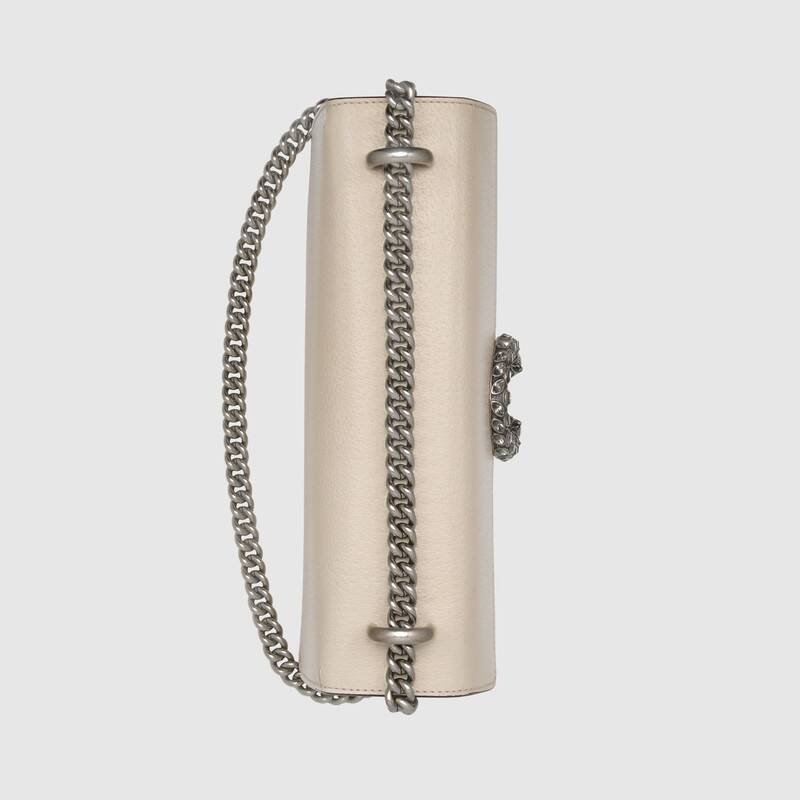 Túi Gucci Dionysus Small Shoulder Bag White 400249 0K7JN 9680 - Ảnh 4