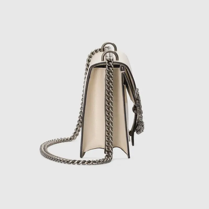 Túi Gucci Dionysus Small Shoulder Bag White 400249 0K7JN 9680 - Ảnh 5
