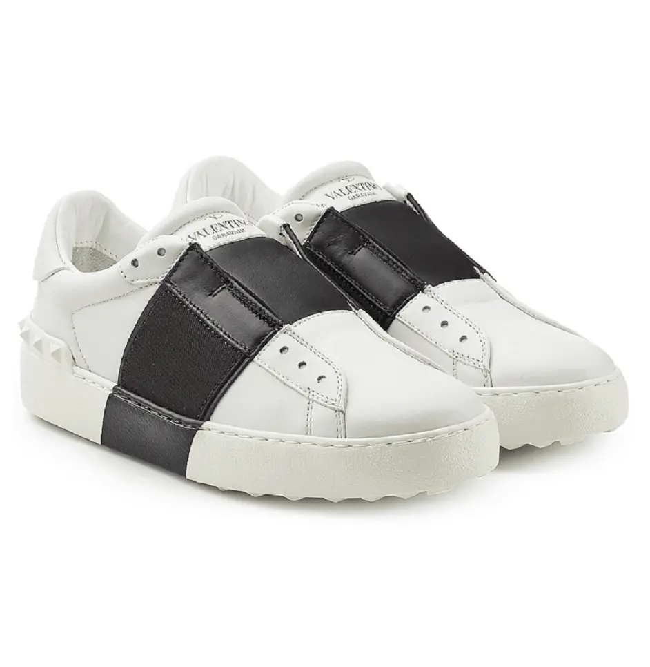 Giày Valentino Women's Rockstud Hidden Sneakers PW2S0A41-BVC-A01-18S - Ảnh 3