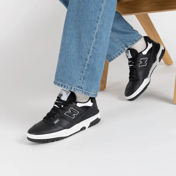 Alternative view of Giày New Balance 550 'Black White' BB550SV1