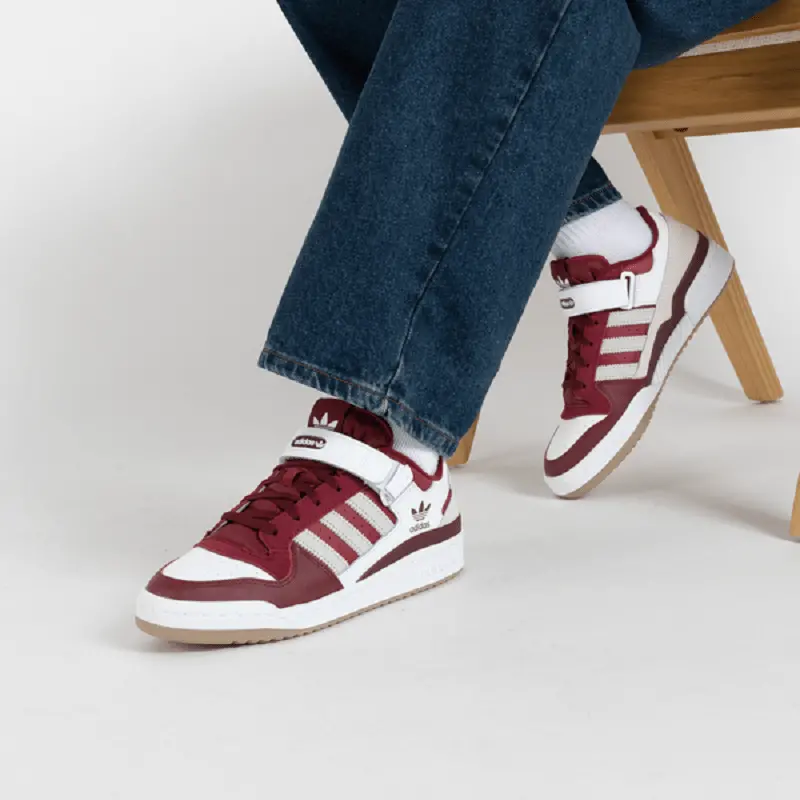 Alternative view of Giày Adidas Forum Low Shoes ‘Red White’ GX7068