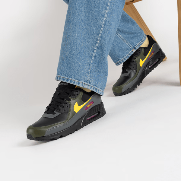 Giày Nike Air Max 90 GORE-TEX 'Tour Yellow Cargo Khaki' DJ9779-001 - Ảnh 5
