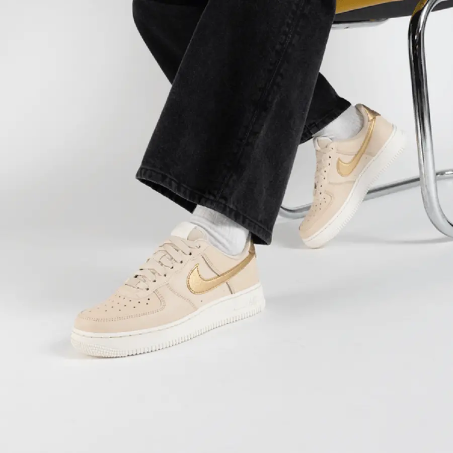 Alternative view of Giày Nike Air Force 1 ’07 Essential ‘Sanddrift Gold’ DQ7569-102