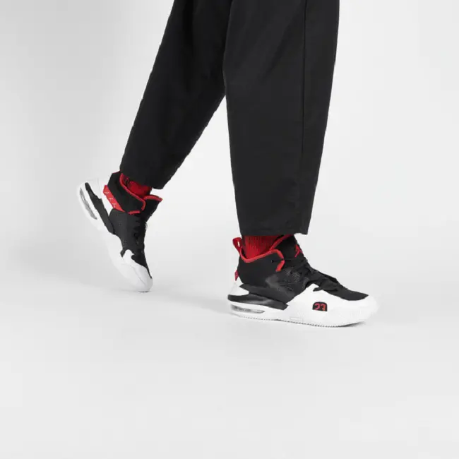Giày Nike Air Jordan Stay Loyal 2 'Black White Gym Red' DQ8401-061 - Ảnh 3