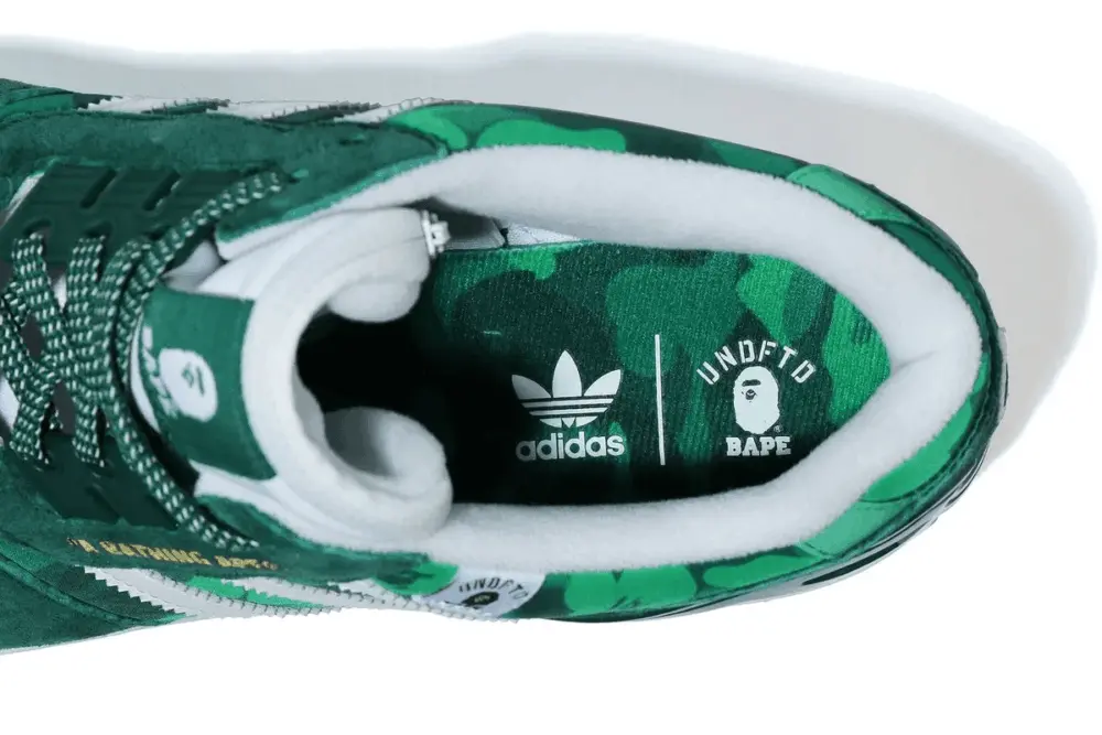 Giày Adidas BAPE x Undefeated x ZX 8000 'A-ZX Series - Green Camo' FY8851 - Ảnh 4