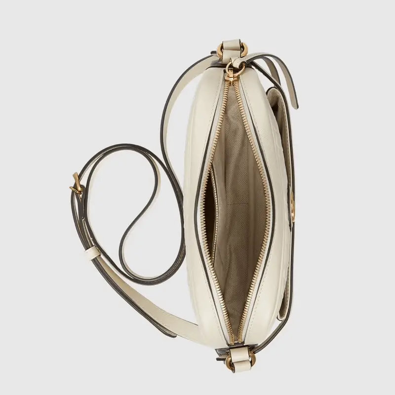 Alternative view of Túi Gucci Small GG Star Shoulder White Leather 675776-UF2AG-9022