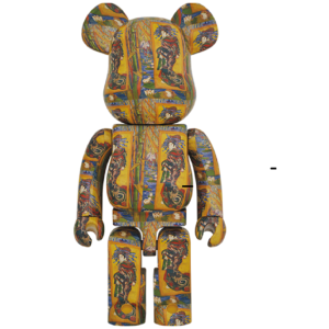 Mô Hình Bearbrick Vangogh Ver 3
