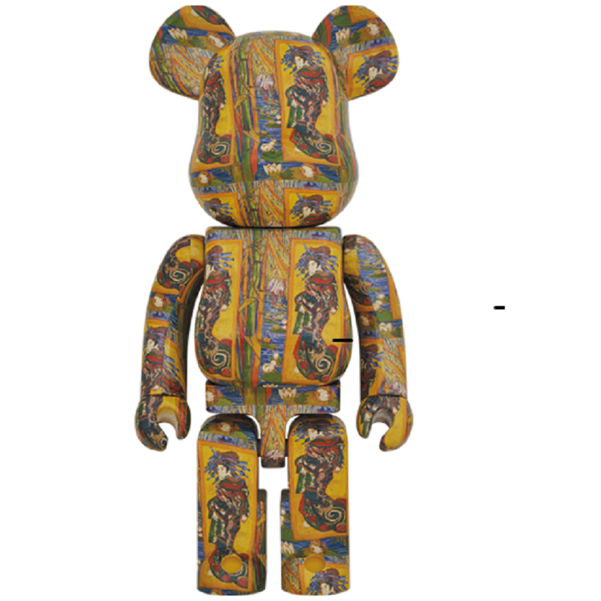 Mô Hình Bearbrick Vangogh Ver 3