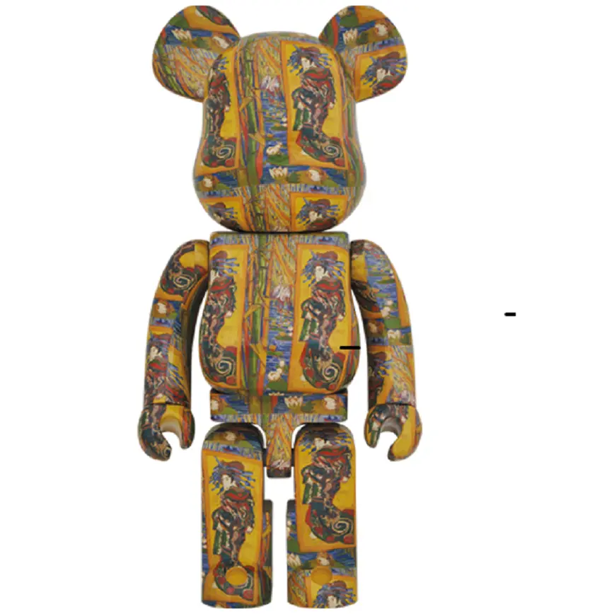 Mô Hình Bearbrick Vangogh Ver 3