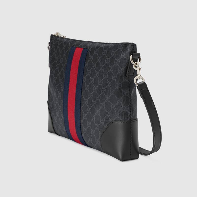 Túi Gucci GG Black Messenger 474139 K5ICN 1095 - Ảnh 3