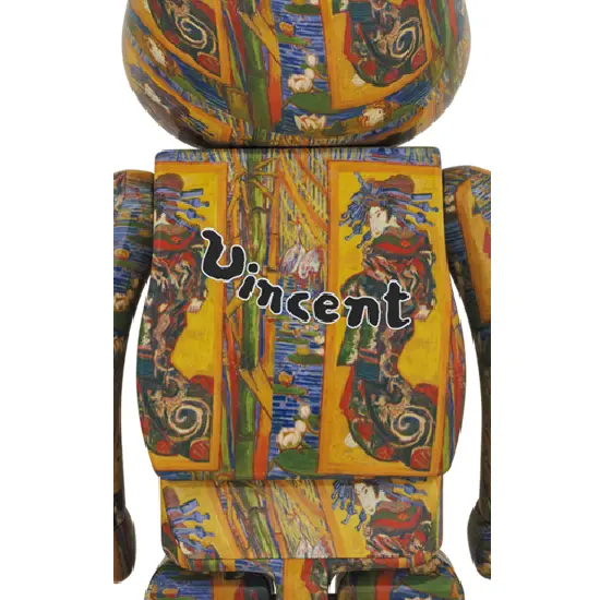 Alternative view of Mô Hình Bearbrick Vangogh Ver 3
