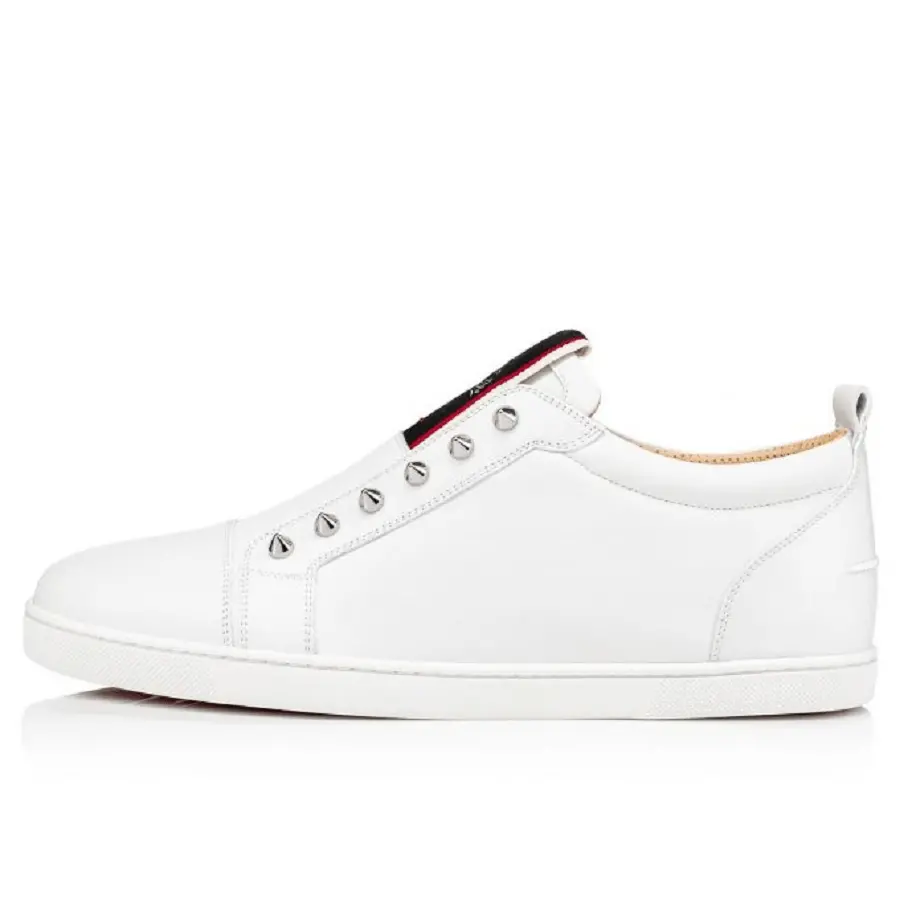 Giày Christian Louboutin F.a.v Fique A Vontade 'White' 3200465WH01 - Ảnh 5