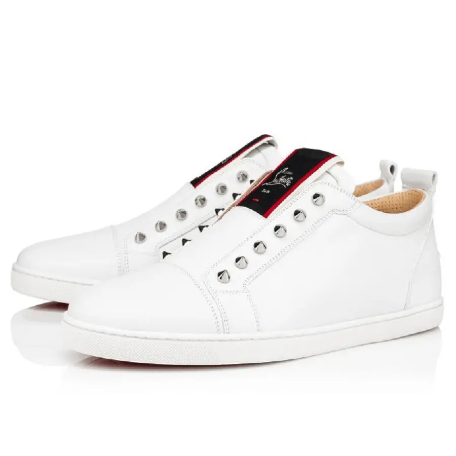 Giày Christian Louboutin F.a.v Fique A Vontade 'White' 3200465WH01 - Ảnh 2