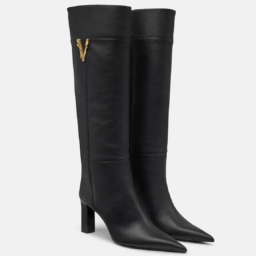 Giày Versace Virtus Boots 1000838-1A00673-IB00V - Ảnh 6