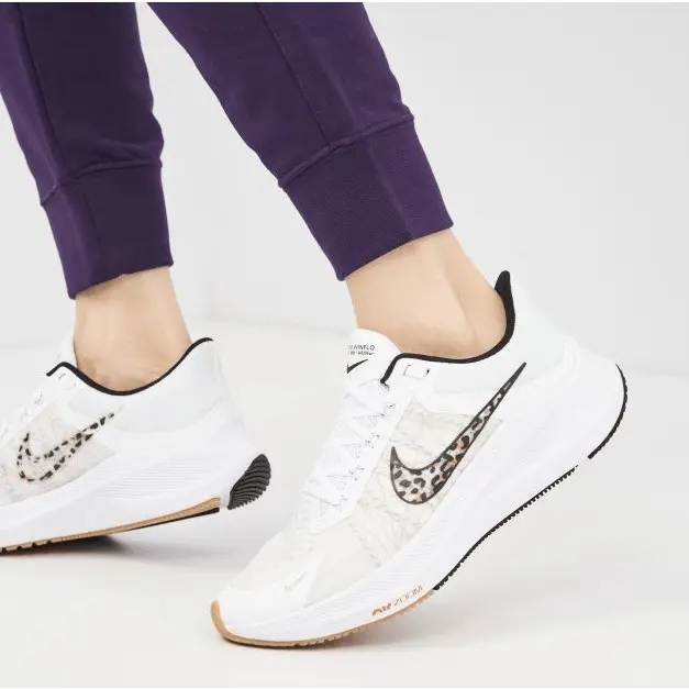 Giày Nike Wmns Winflo 8 Premium 'White Leopard' DA3056-100 - Ảnh 4