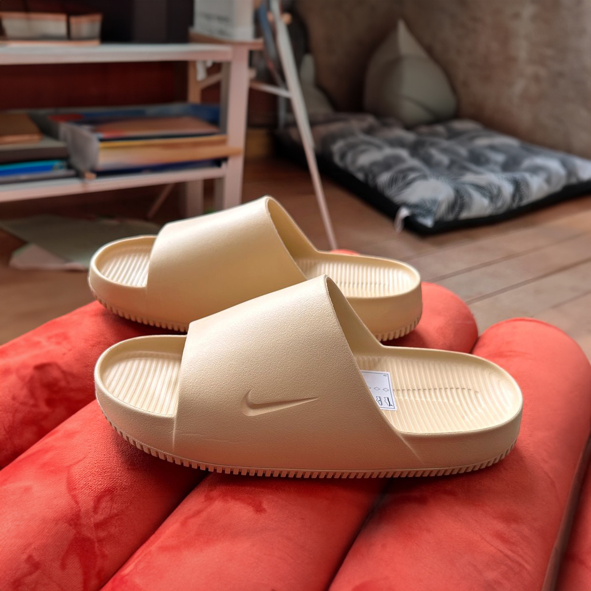Dép Nike Calm Slide ‘Sesame’ DX4816-200 - Ảnh 4