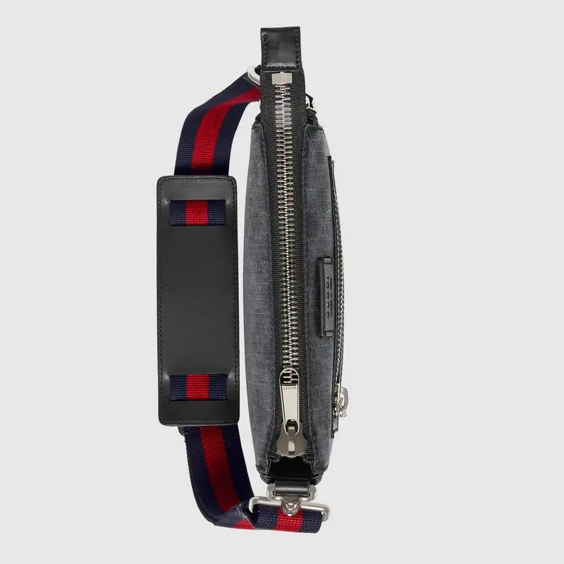 Túi Gucci GG Supreme Black Small Messenger Bag 523599 K5RLN 1095 - Ảnh 4
