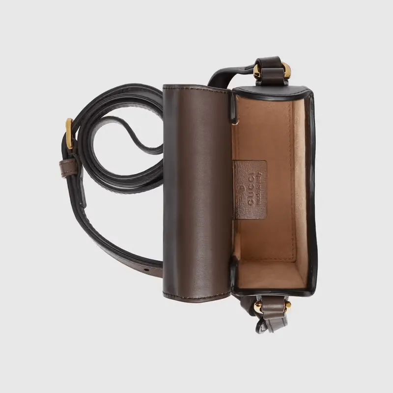 Alternative view of Túi Gucci Horsebit 1955 Mini Brown Leather 625615-0YK0G-2528