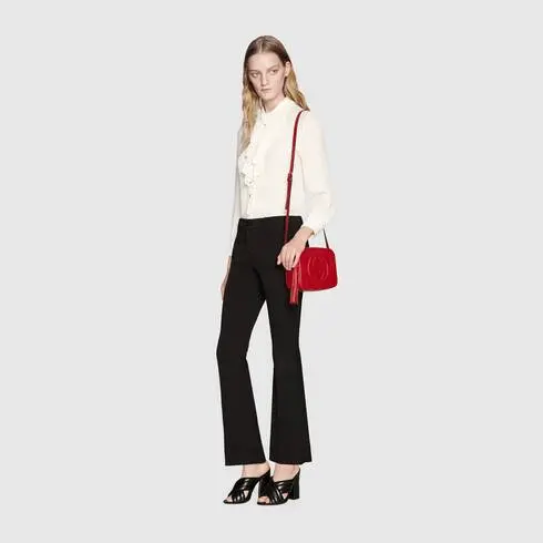 Túi Gucci Soho Small Leather Disco Bag 308364 A7M0G 6523 - Ảnh 7