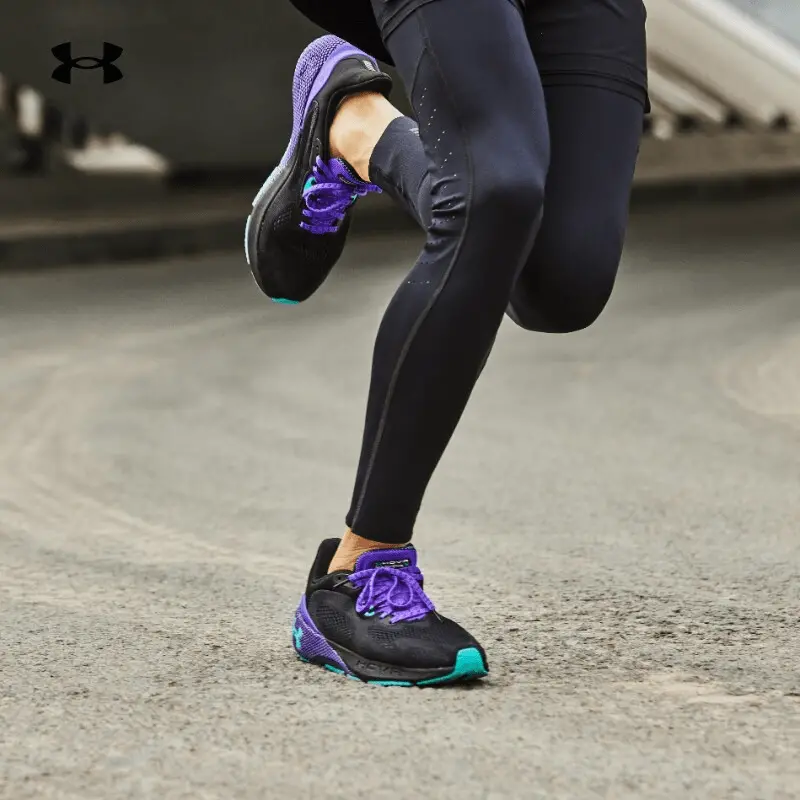 Giày Under Armour HOVR Machina 3 'Black Purple' 3025650-002 - Ảnh 4