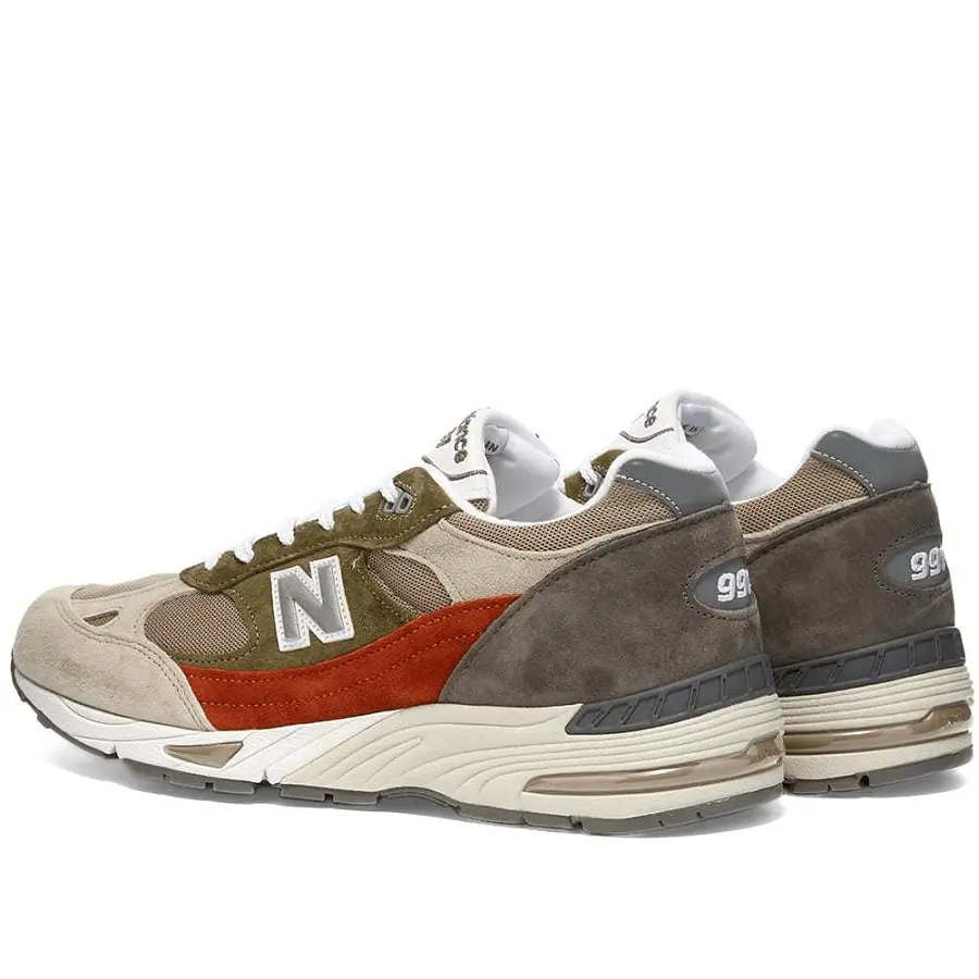 Giày New Balance 991 Made In England ‘Nu Block Tan’ M991NGO - Ảnh 6