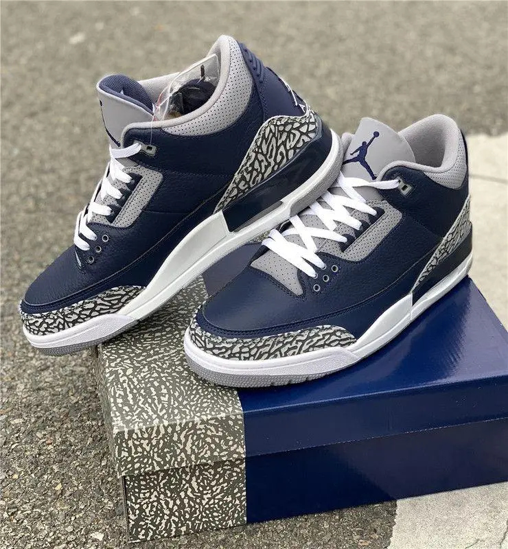 Giày Nike Air Jordan 3 Retro 'Georgetown' CT8532-401 - Ảnh 6