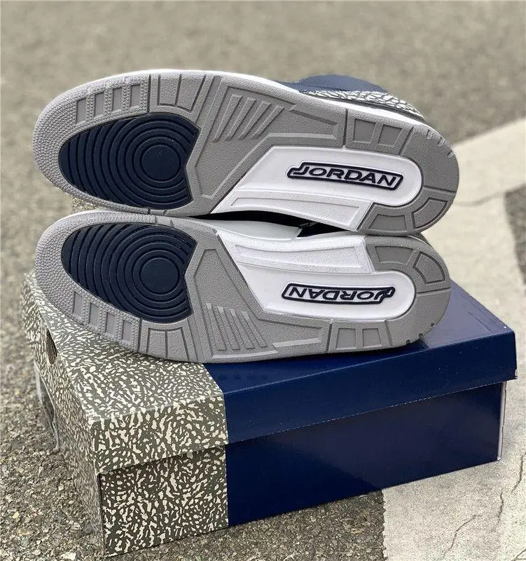 Giày Nike Air Jordan 3 Retro 'Georgetown' CT8532-401 - Ảnh 8