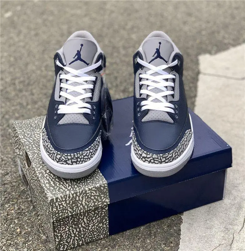 Giày Nike Air Jordan 3 Retro 'Georgetown' CT8532-401 - Ảnh 4